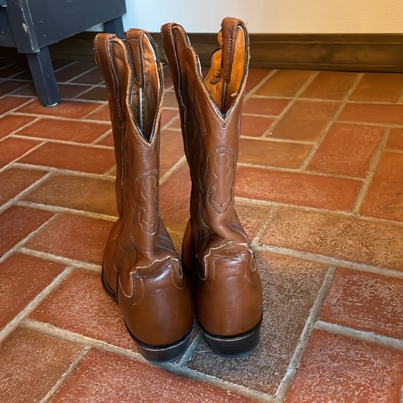 Luccesse 2000 Brown Western Cowboy Boots - Picture 4 of 9
